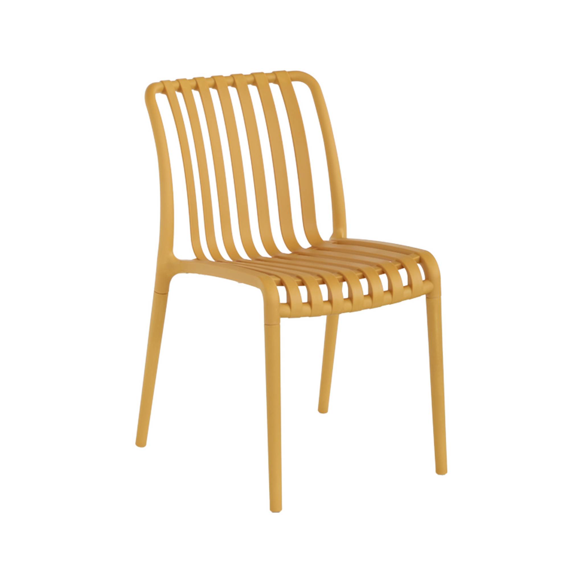 Chaise de jardin empilable plastique (lot de 4) AGATHE CHAISES