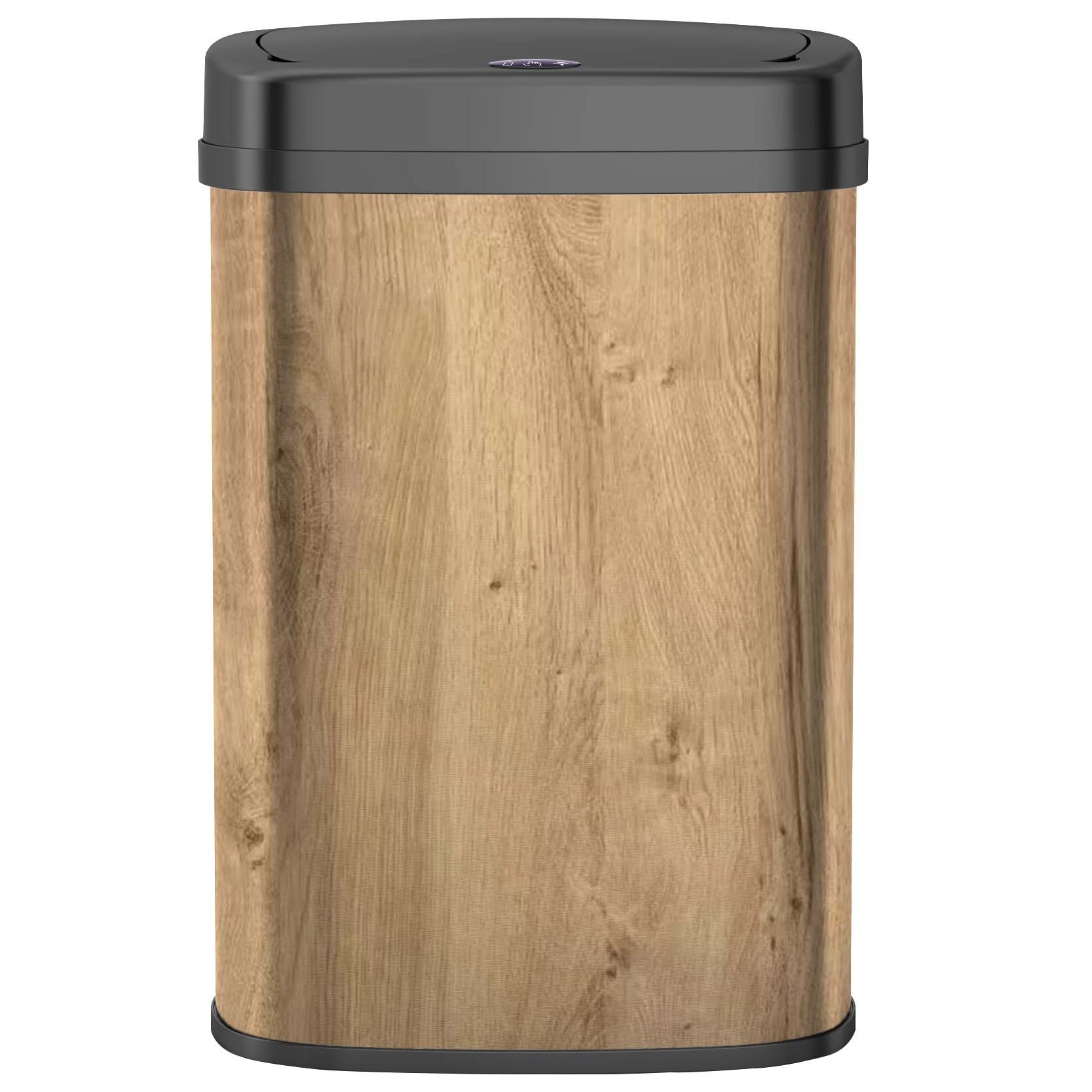 Poubelle automatique inox MAJESTIC bois 58L