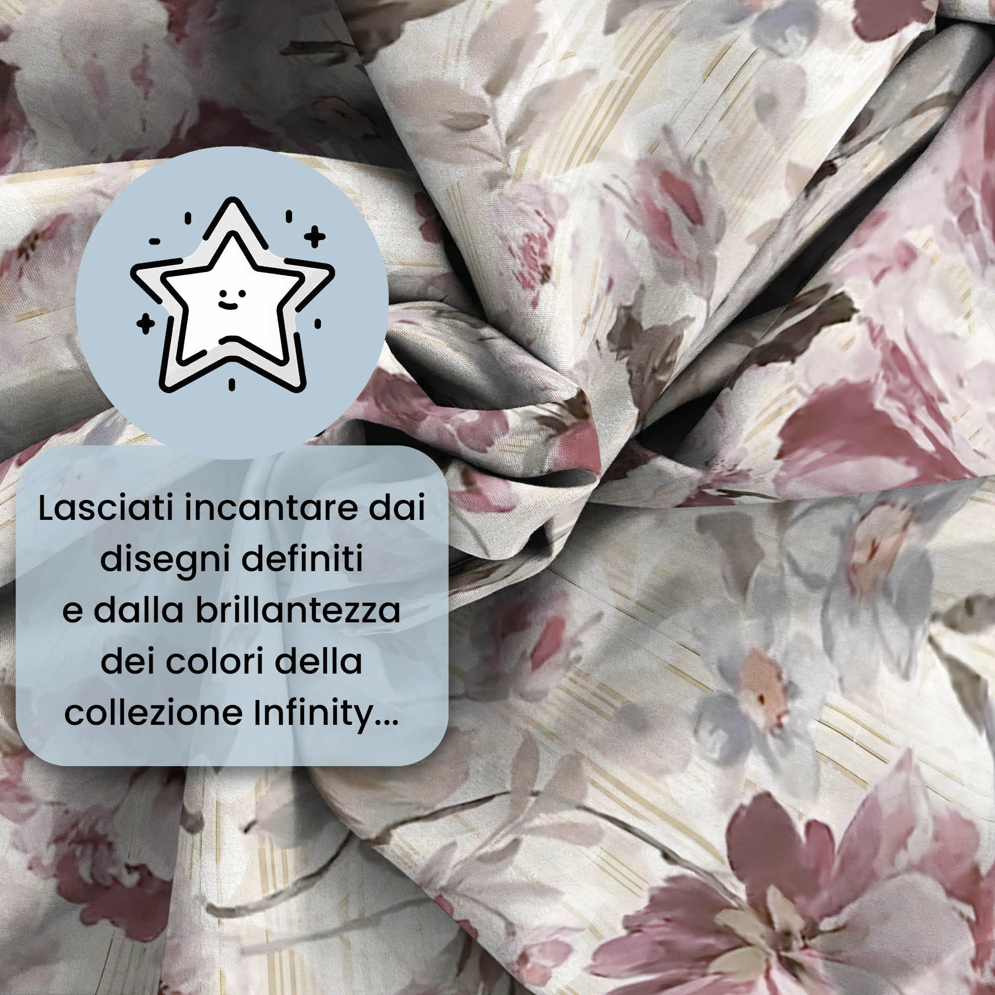 COMPLETO LETTO INFINITY - 100% Microfibra