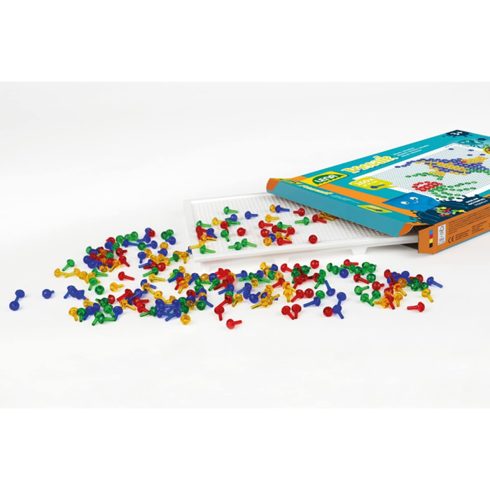 Set Chiodini Trasparenti Grande 10mm, 260 pz