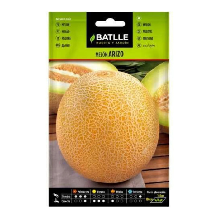 Semillas de Melón Arizo Batlle