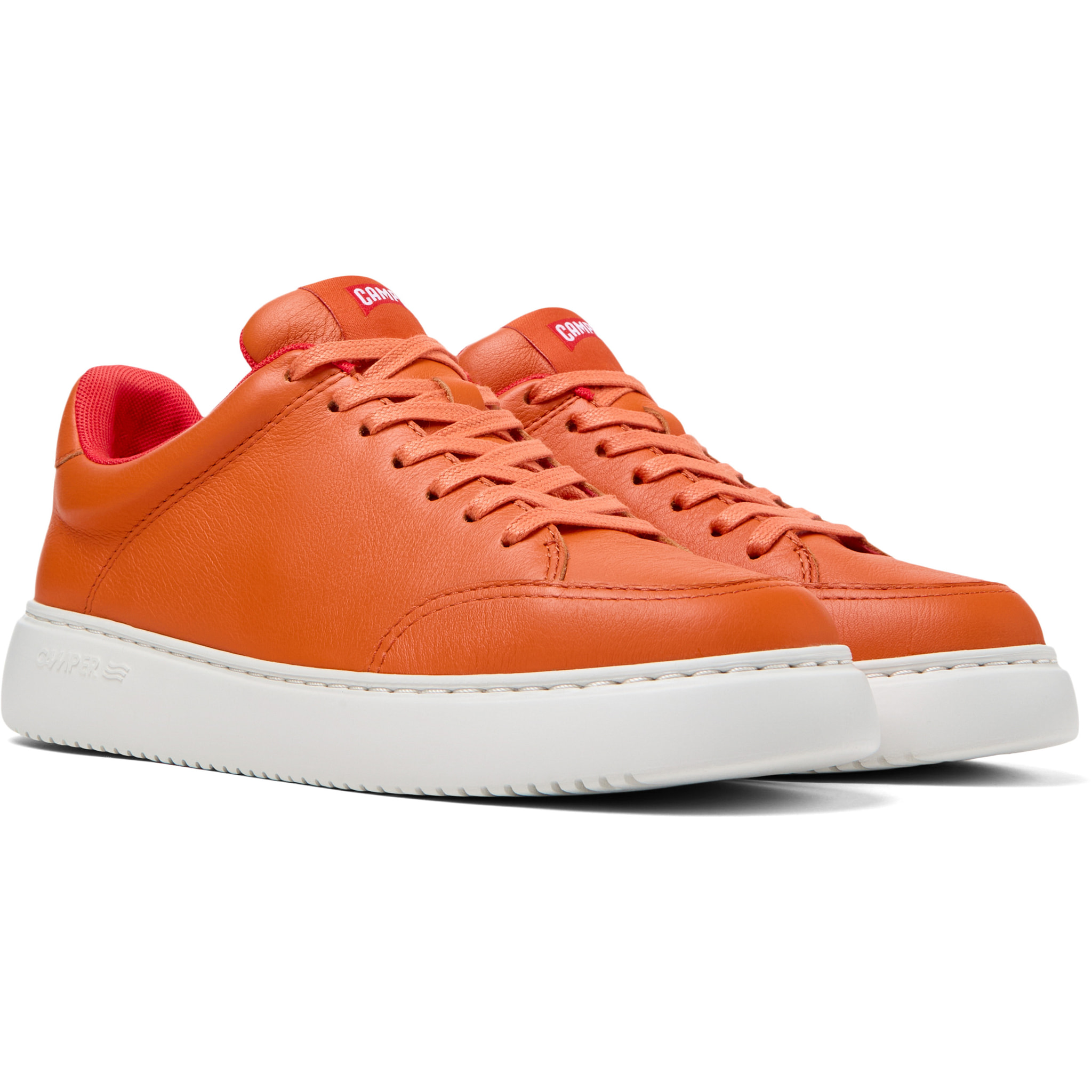 Zapatillas - CAMPER Runner K21 - Naranja - Cuero liso