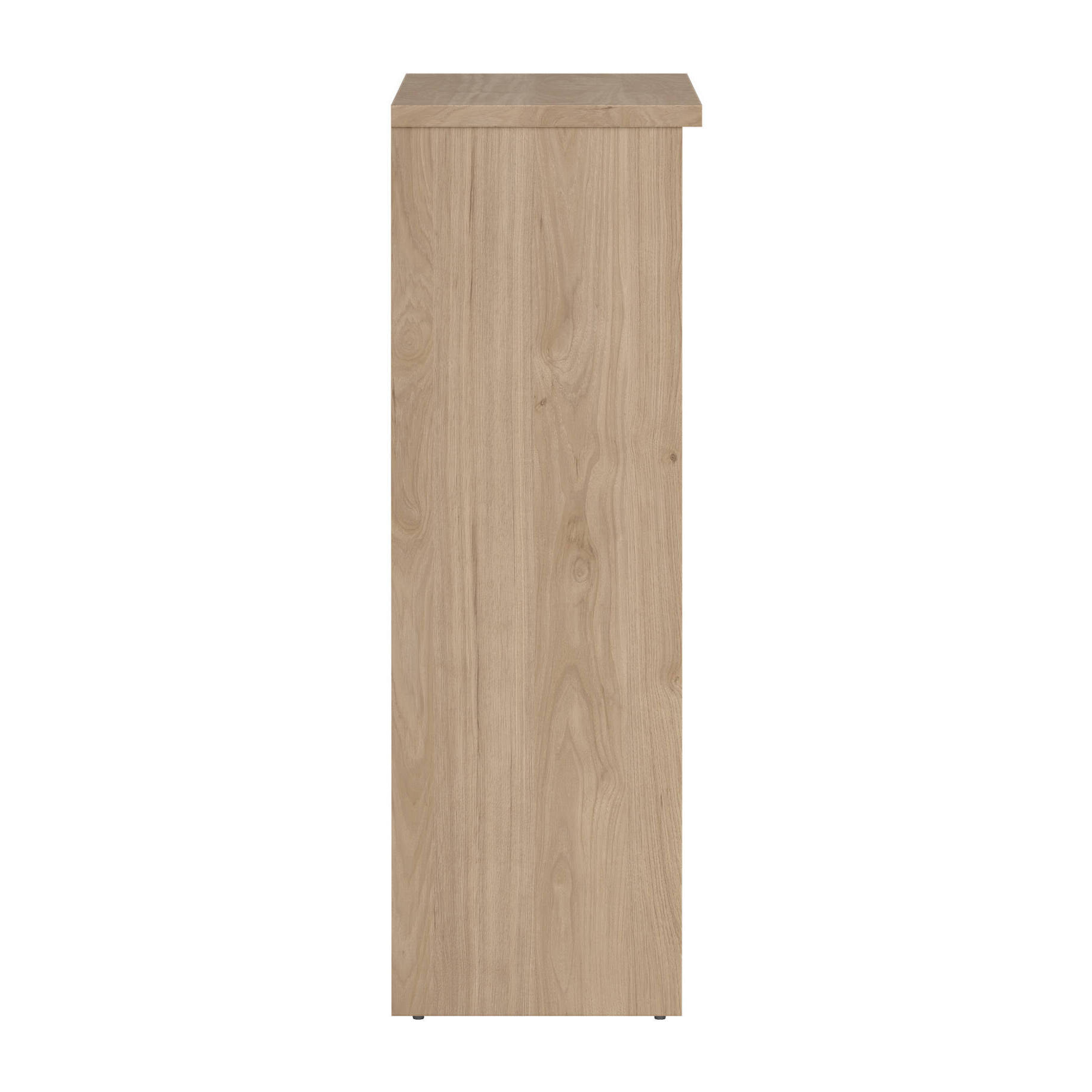 Scarpiera Todd, Mobile portascarpe, Armadio da ingresso multiuso, Mobiletto per calzature, 109x32 h93 cm, Rovere