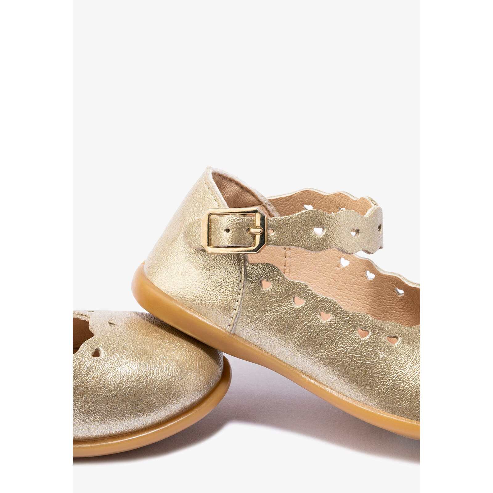 Ballerine per neonati con fibbia in