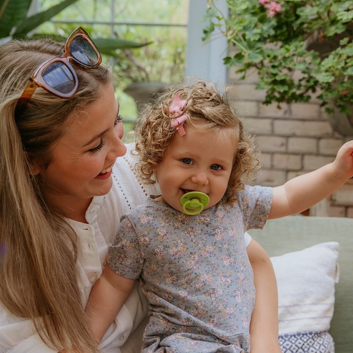 Frigg Pack 2 Chupetes Block Silicona Rope