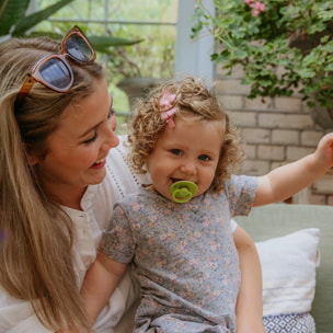 Frigg Pack 2 Chupetes Block Silicona Rope