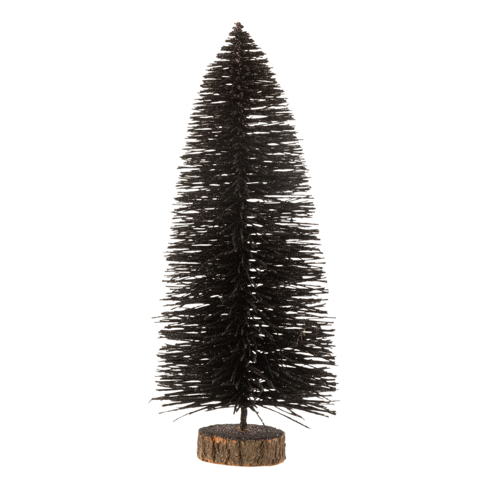 J-Line décoration Sapin De Noël - plastique - noir - medium