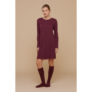 Camicia da notte donna caldo cotone giulia Noidinotte