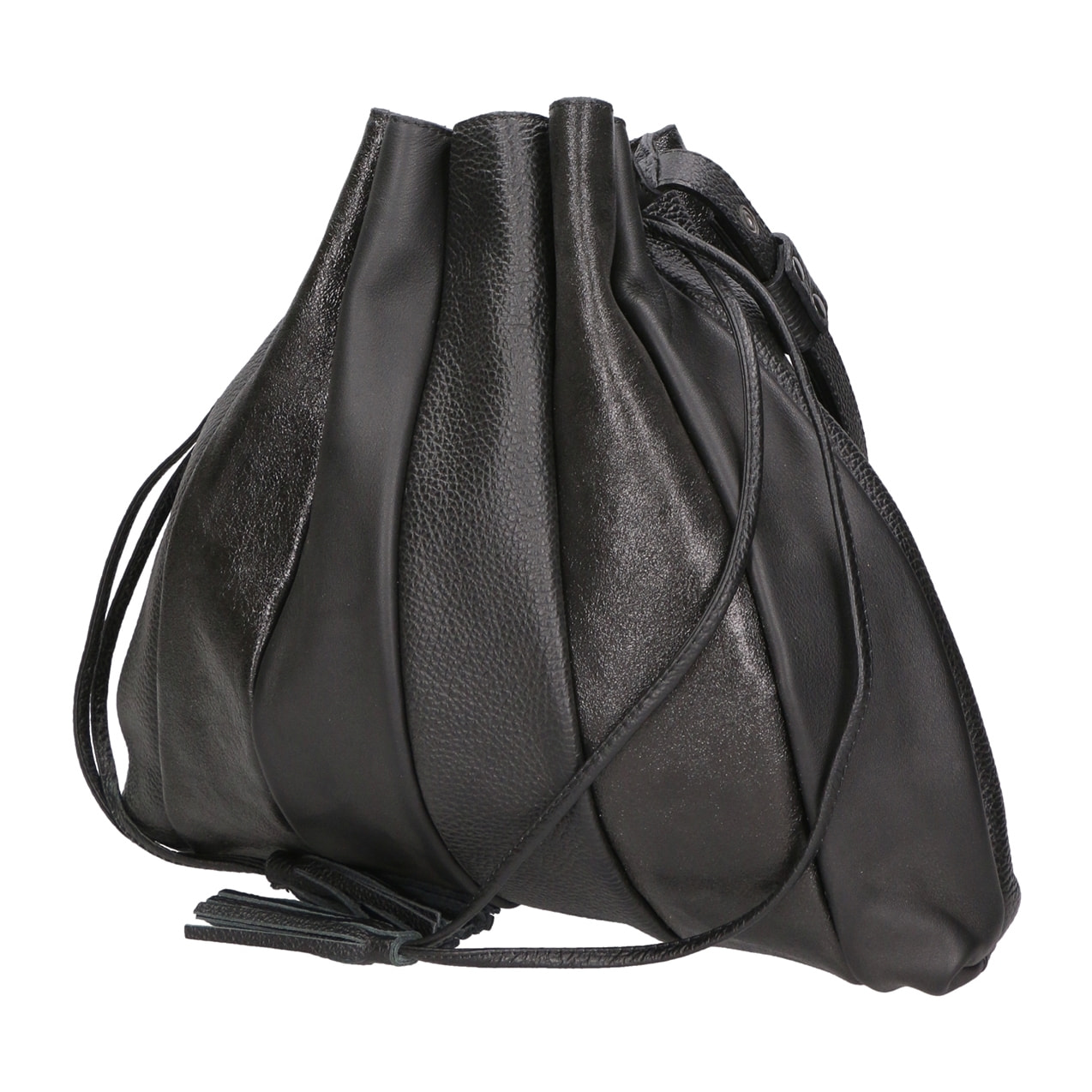 Borsa a spalla da Donna Nunzia in Vera Pelle Made in Italy 30x33x7 cm