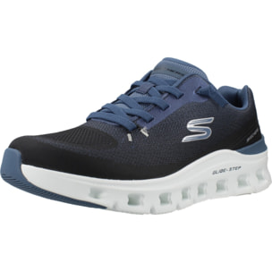 Sneakers De  Hombre Glide Step Pro Waverra Negro