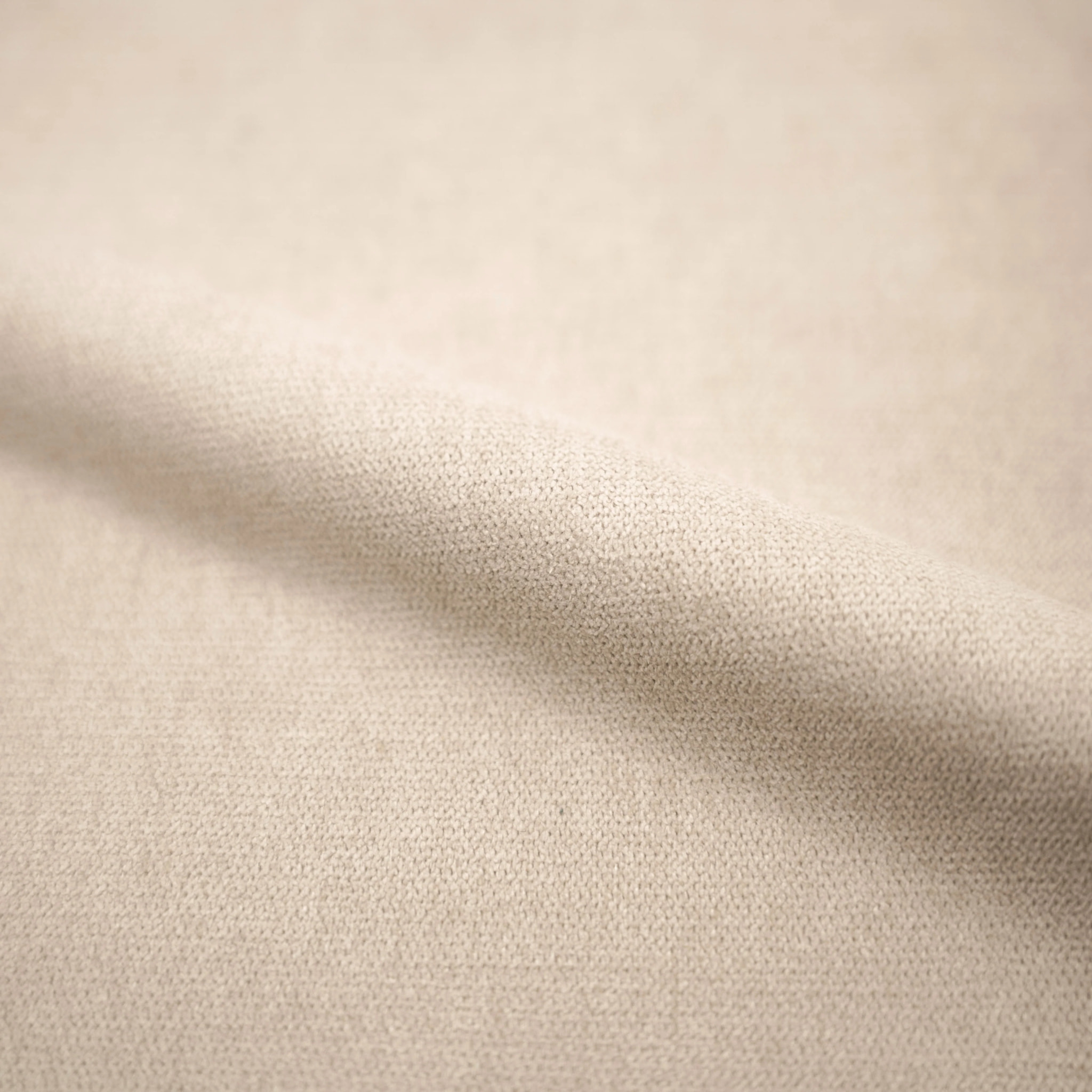 Lot de 2 chaises pour îlot central en tissu beige 65,5 cm - Henrik