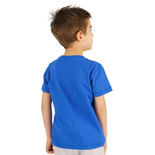 Camiseta de niño azul