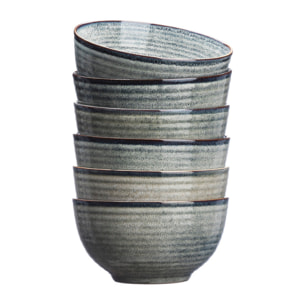 Bol ZEN Ø14cm - 6 pièces - Natural