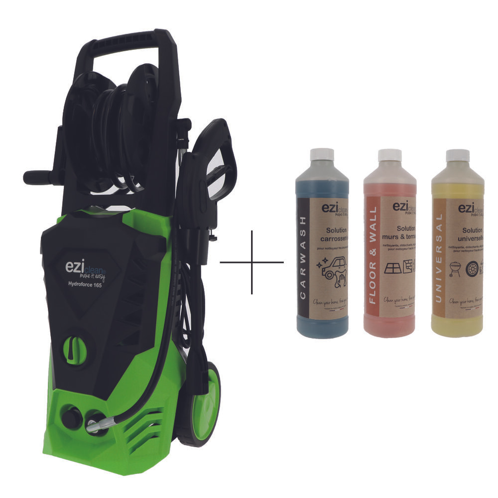 Hydroforce 165 + lot de 3 solutions nettoyantes
