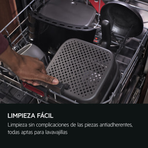AEG Freidora de aire de 7 litros y 8 programas AAF7B