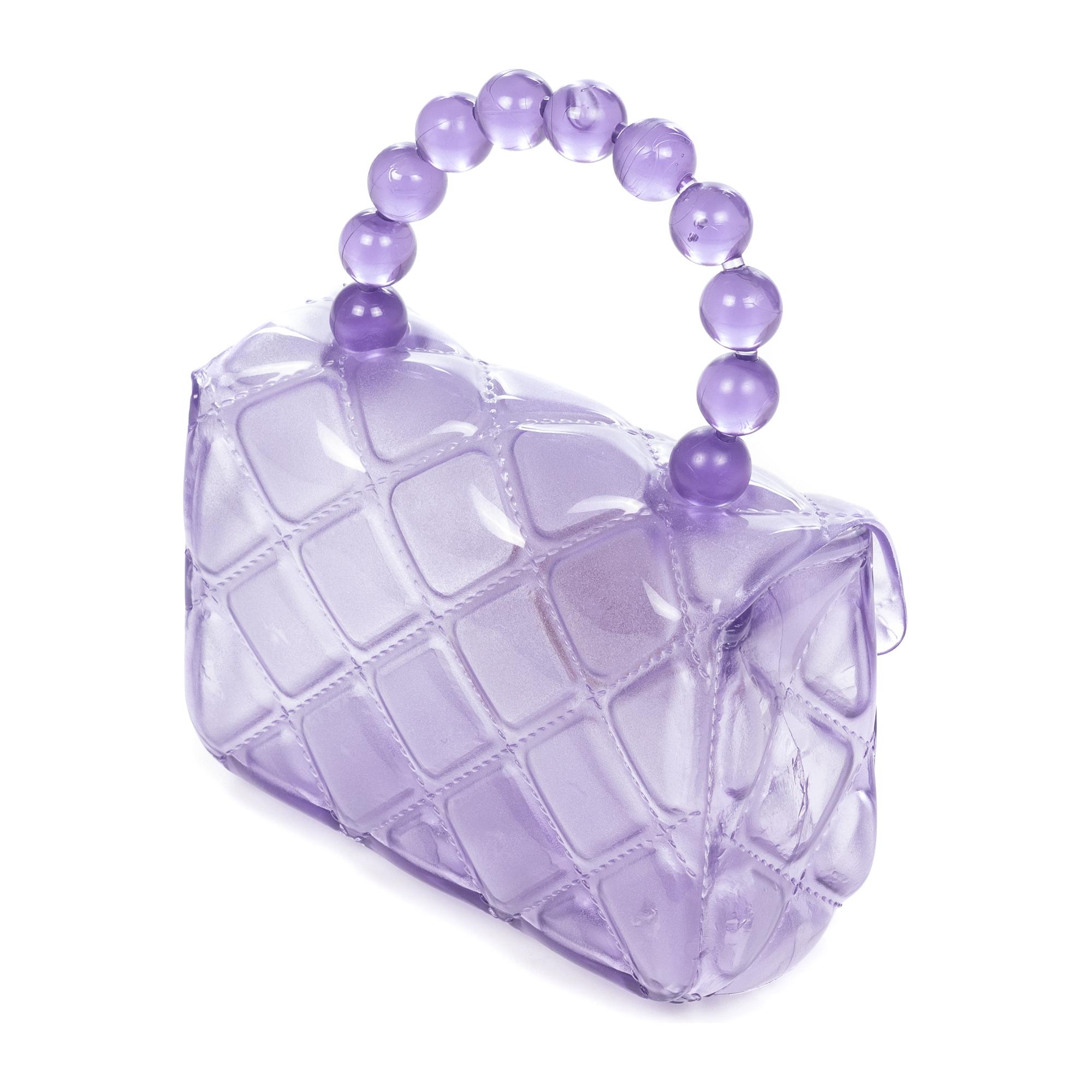 Villalvernia bolso de mano mini de pvc brillante