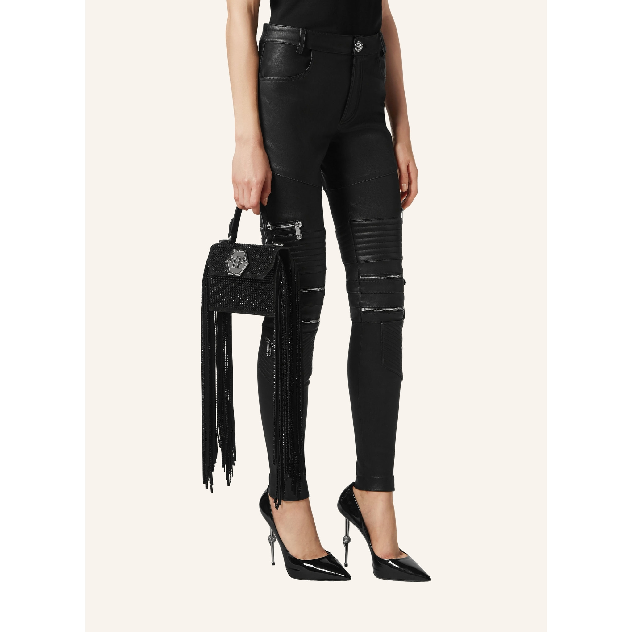 PHILIPP PLEIN Handle Bag SUPERHEROINE