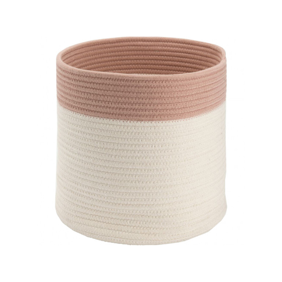 Panier de rangement 30x30 cm bicolore - LOUNI 585