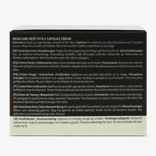 Crema facial Deep Vita C Capsule Cream Medicube 55 g