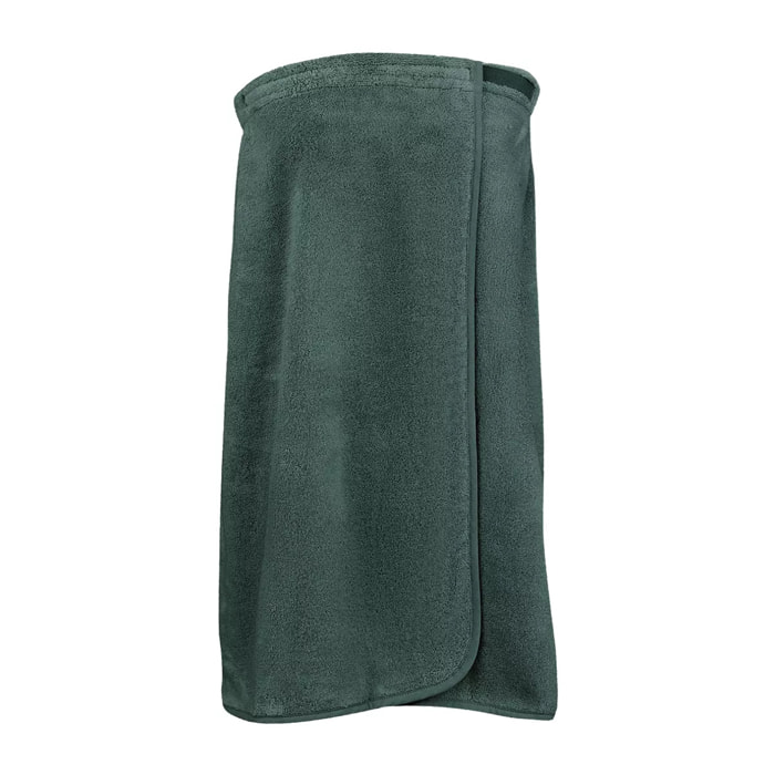 Pareo pur coton 420 g/m² uni anthracite Elea crepuscule