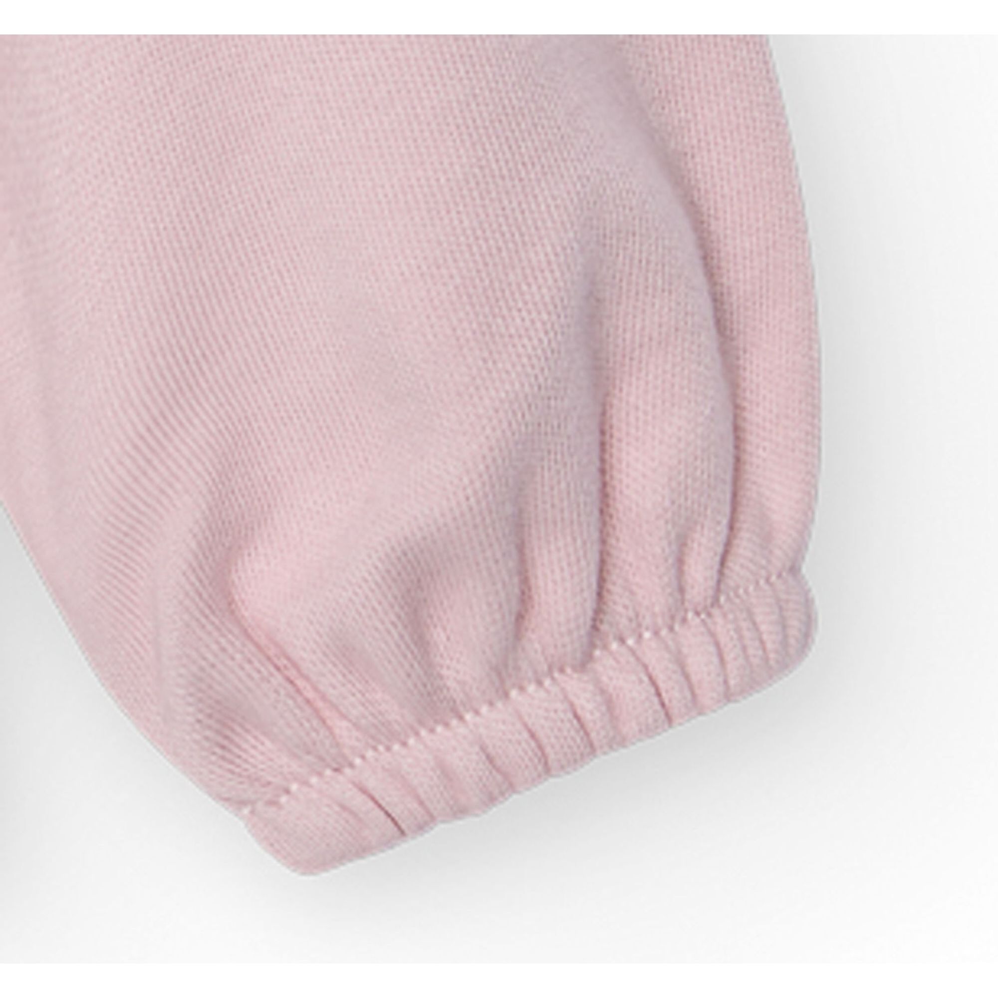 Camiseta bebé manga larga cuello volante