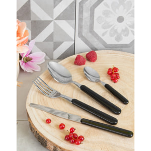 Servizio 24 posate Excelsa – Fashion, Acciaio Nero