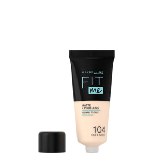 Maybelline Fit Me! Fond De Teint Matifiant 104 Ivoire Rosé