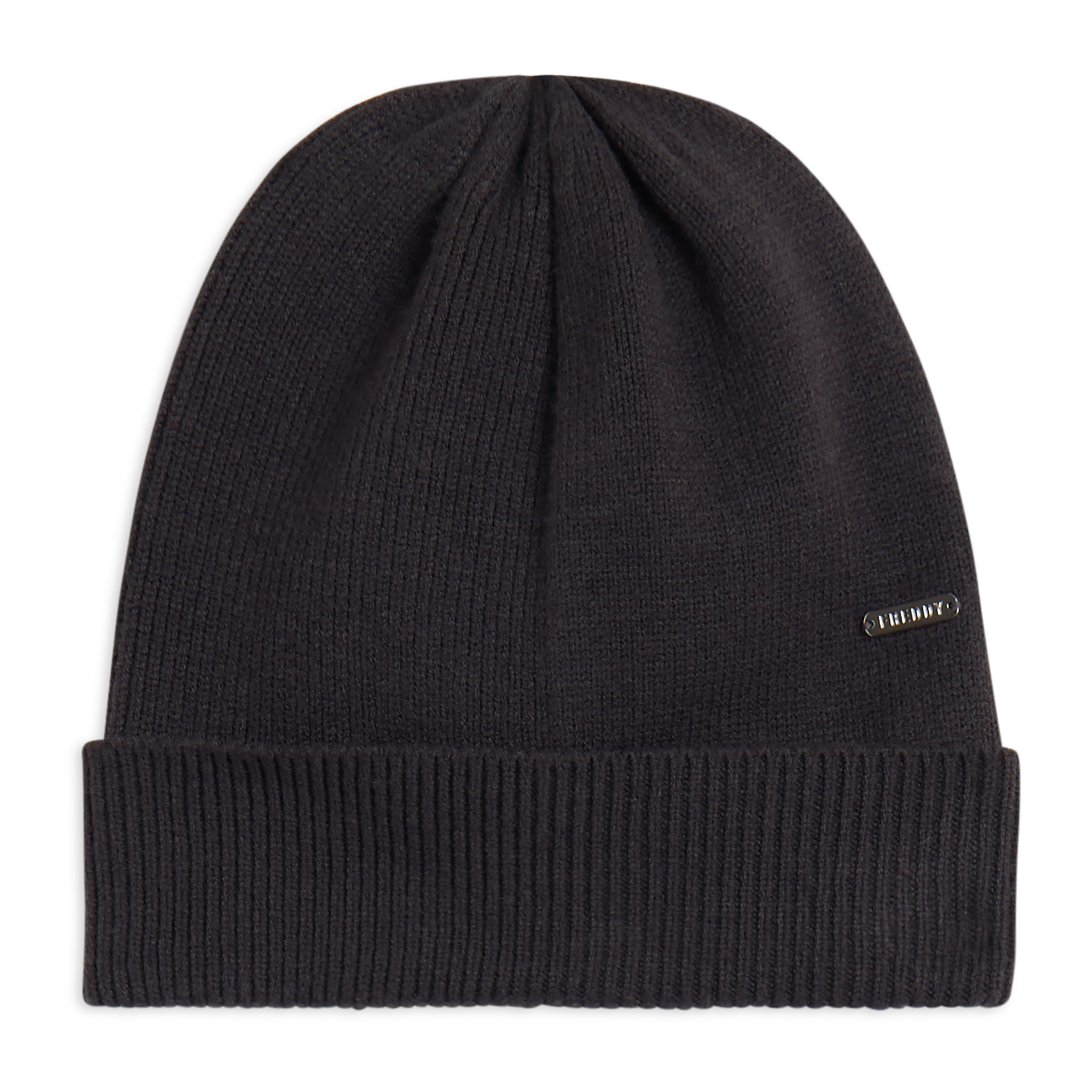 Berretto a coste in filato morbido