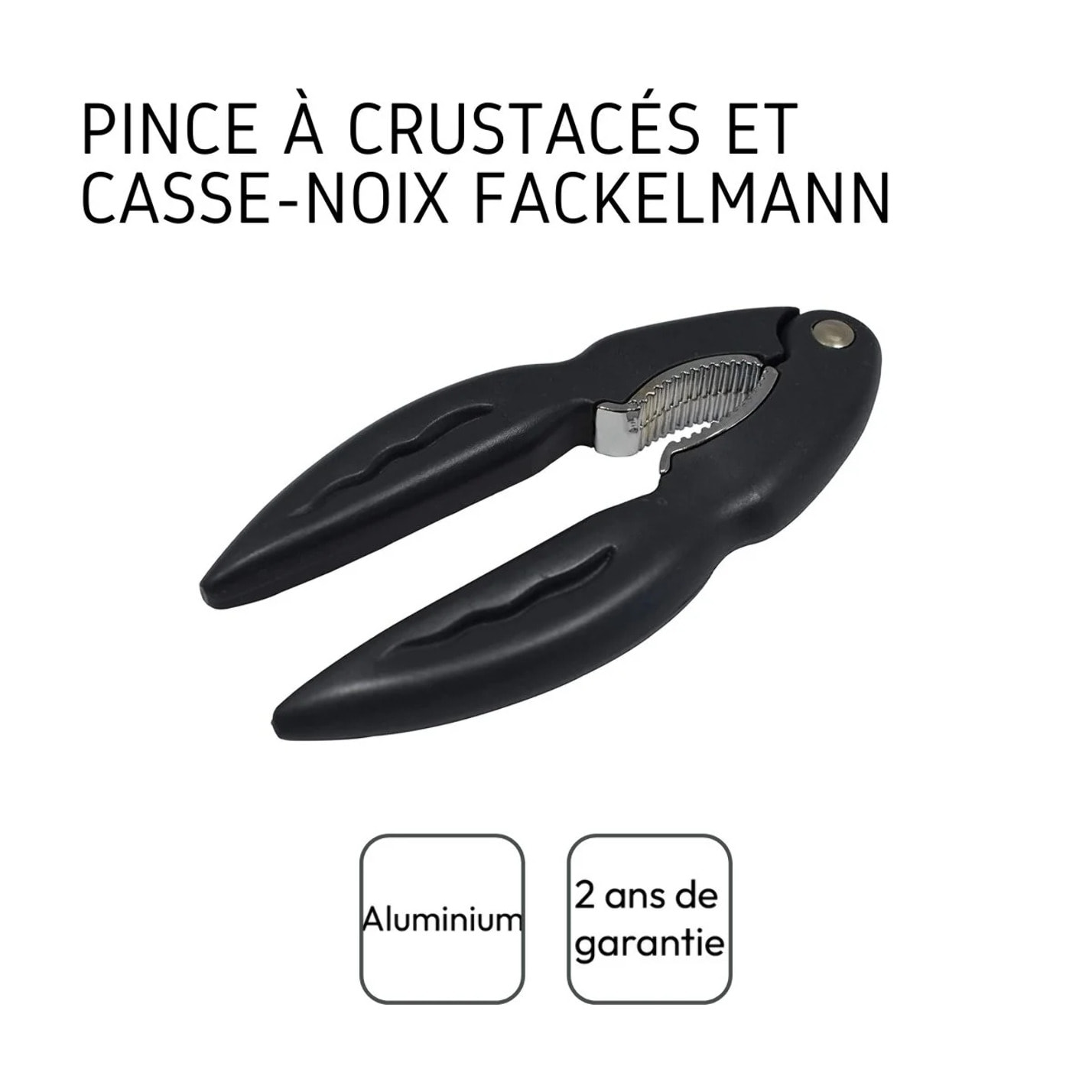 Set de 2 pinces à crustacés Fackelmann Spécialités Culinaires