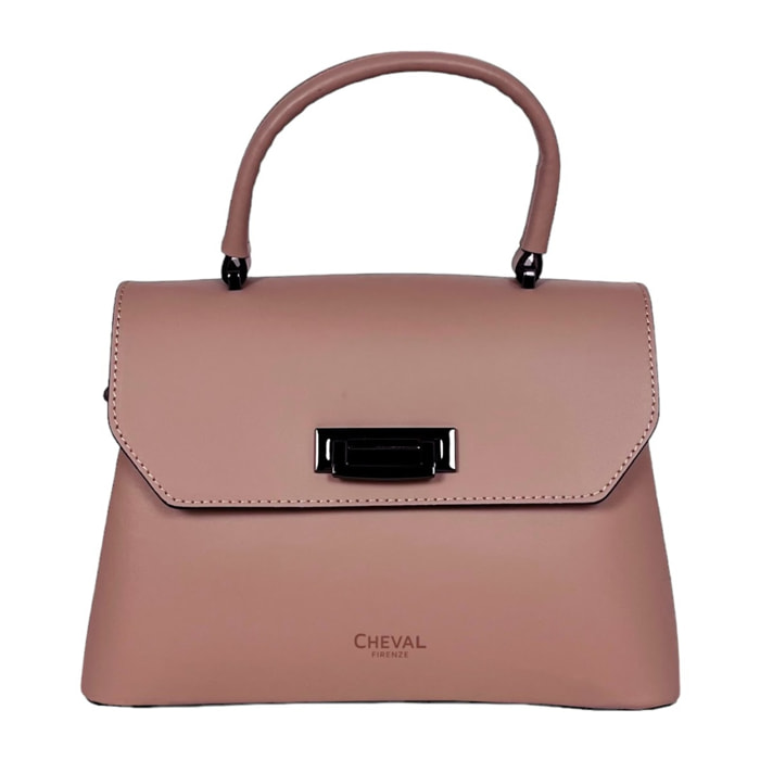 Borsa a mano Cheval Firenze Vittoria Rosa Cipria