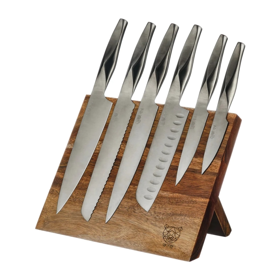 Bloc couteaux de cuisine LARUS VANTAA - 7 pièces