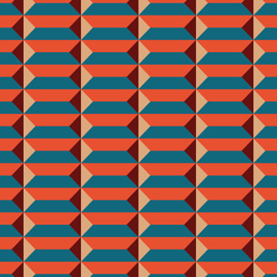 Papier peint, trapezoidal Intissé