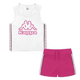 Completo Corto Bimba 3 / 7 Anni KAPPA Cotone