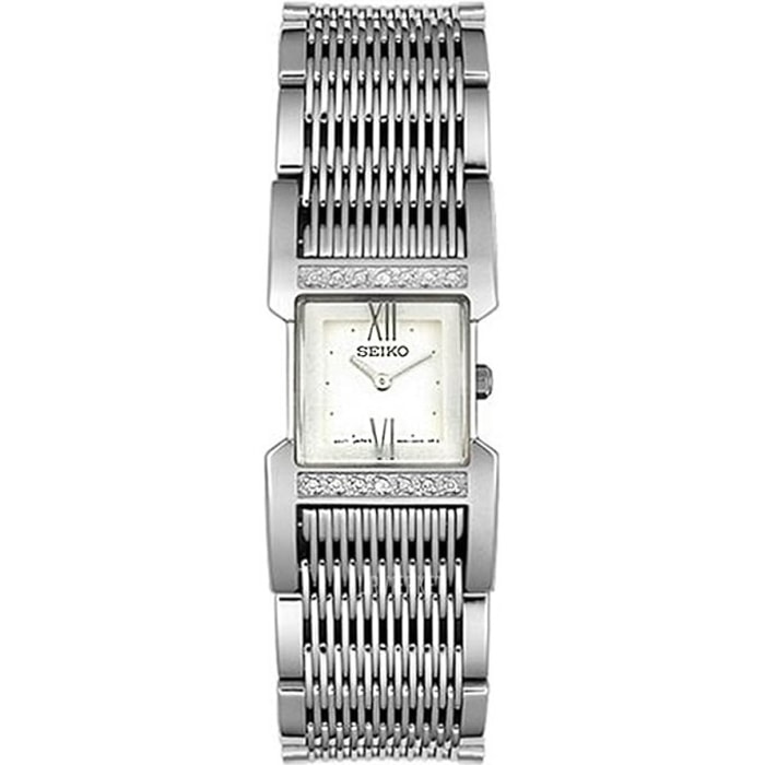 Reloj Seiko SUJ267 Mujer Analogico Cuarzo con Correa de Acero inoxidable