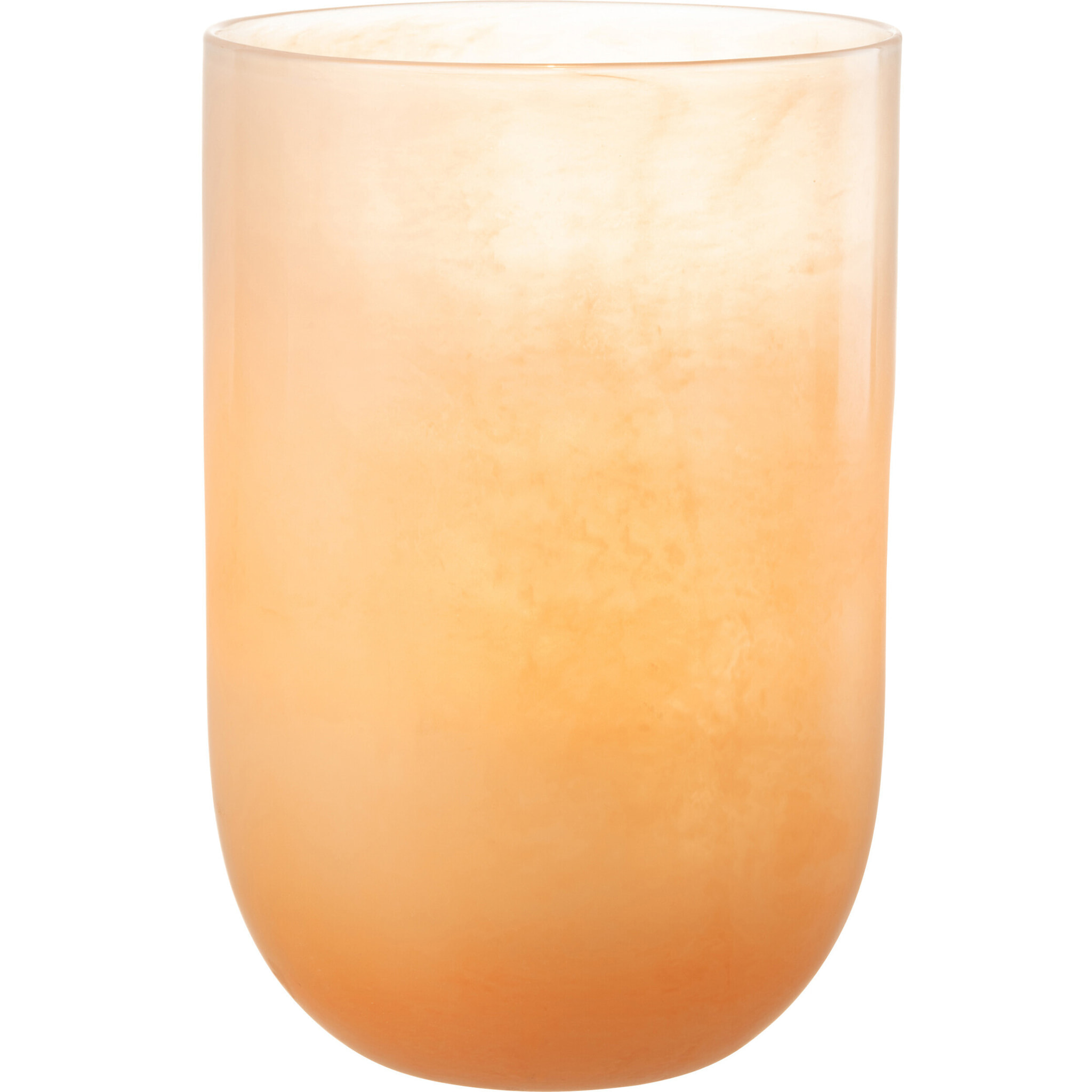 J-Line vase Corrie - verre - corail - large - 37 cm de hauteur