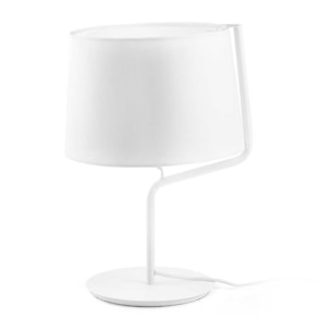 BERNI Lampe de table blanche