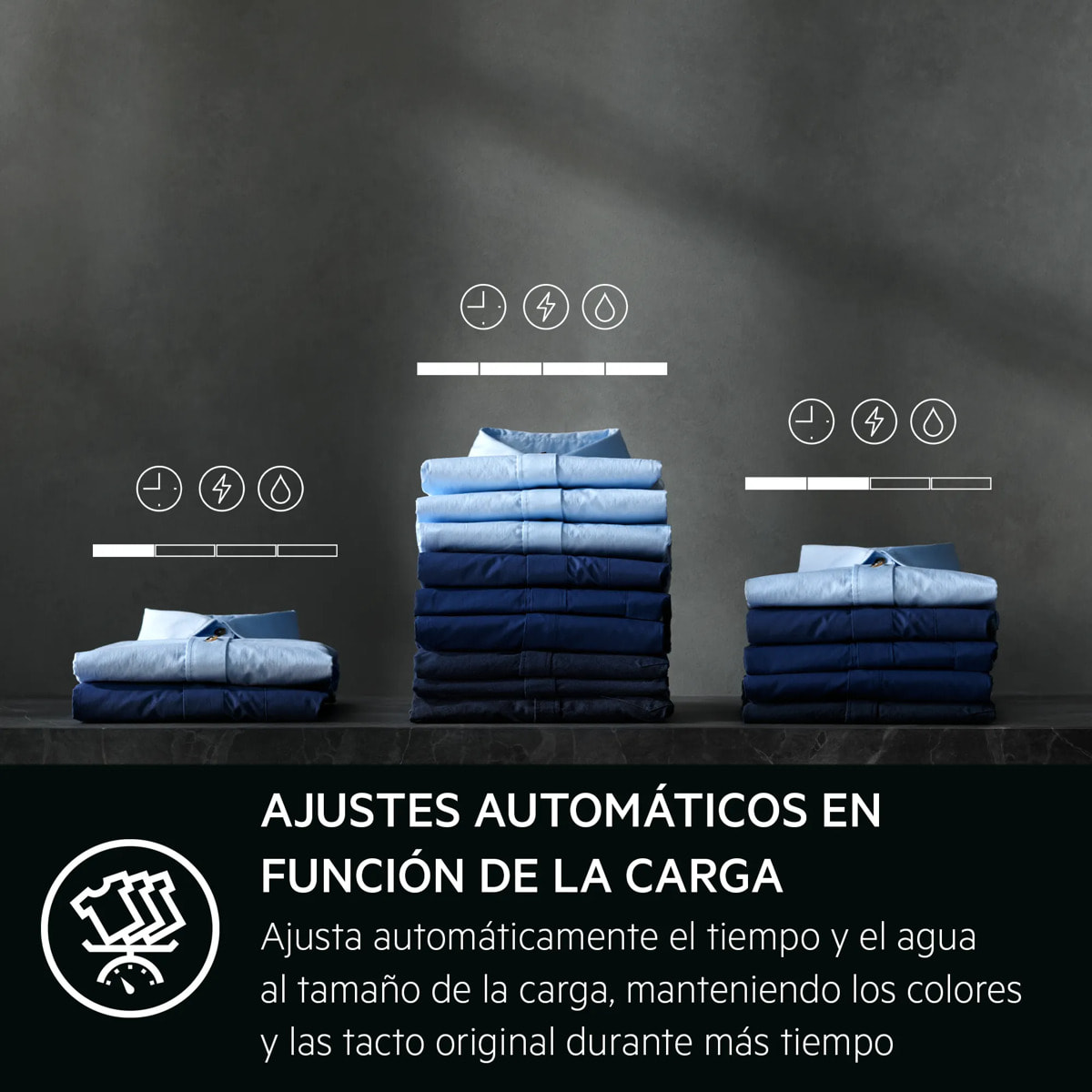 AEG Lavadora integrable Serie 7000 ProSteam® de 8.0 kg LFN7G8434F