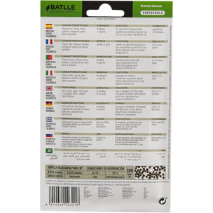 Semillas de Brócoli verde Calabrese Batlle