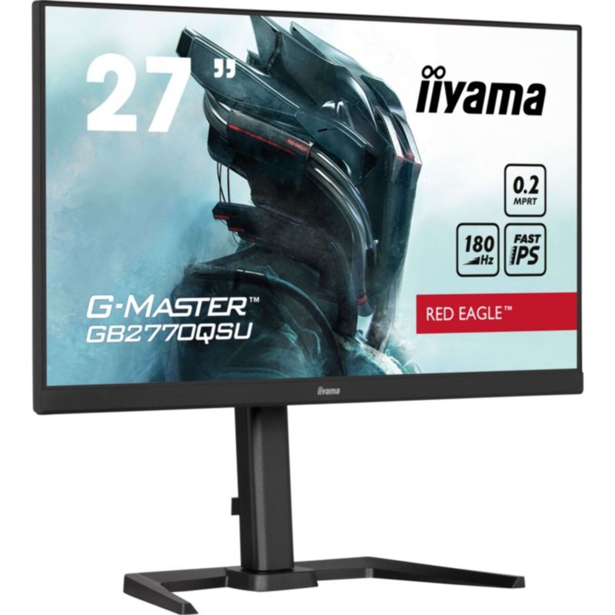 Ecran PC Gamer IIYAMA G-MASTER GB2770QSU-B6 27'' Plat IPS