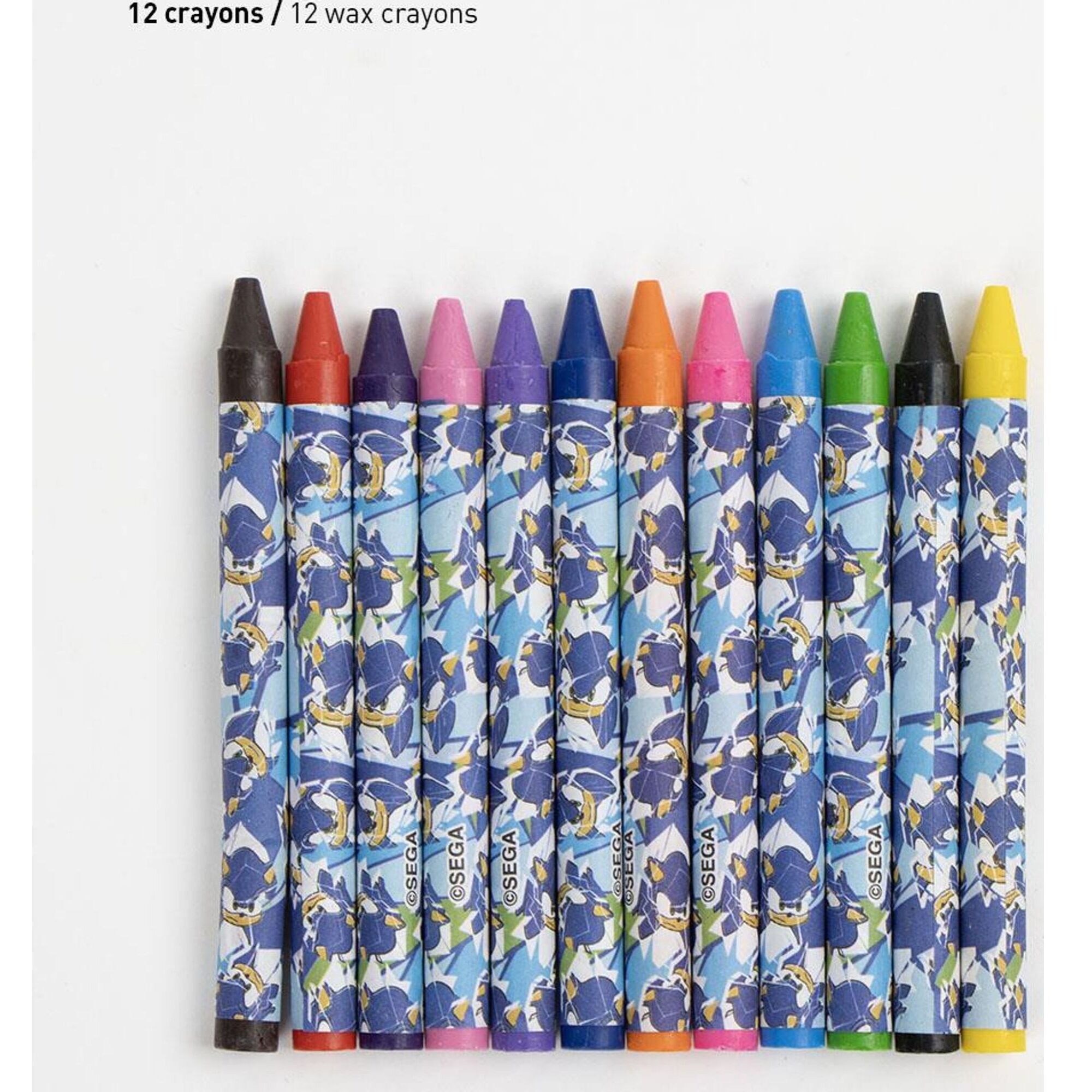 Set Papelería Coloreable Display Sonic Prime