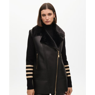 Gilet midi reversibile