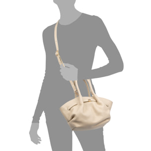 Bergolo Bolso de mano Mujer. Piel autentica Dollaro.