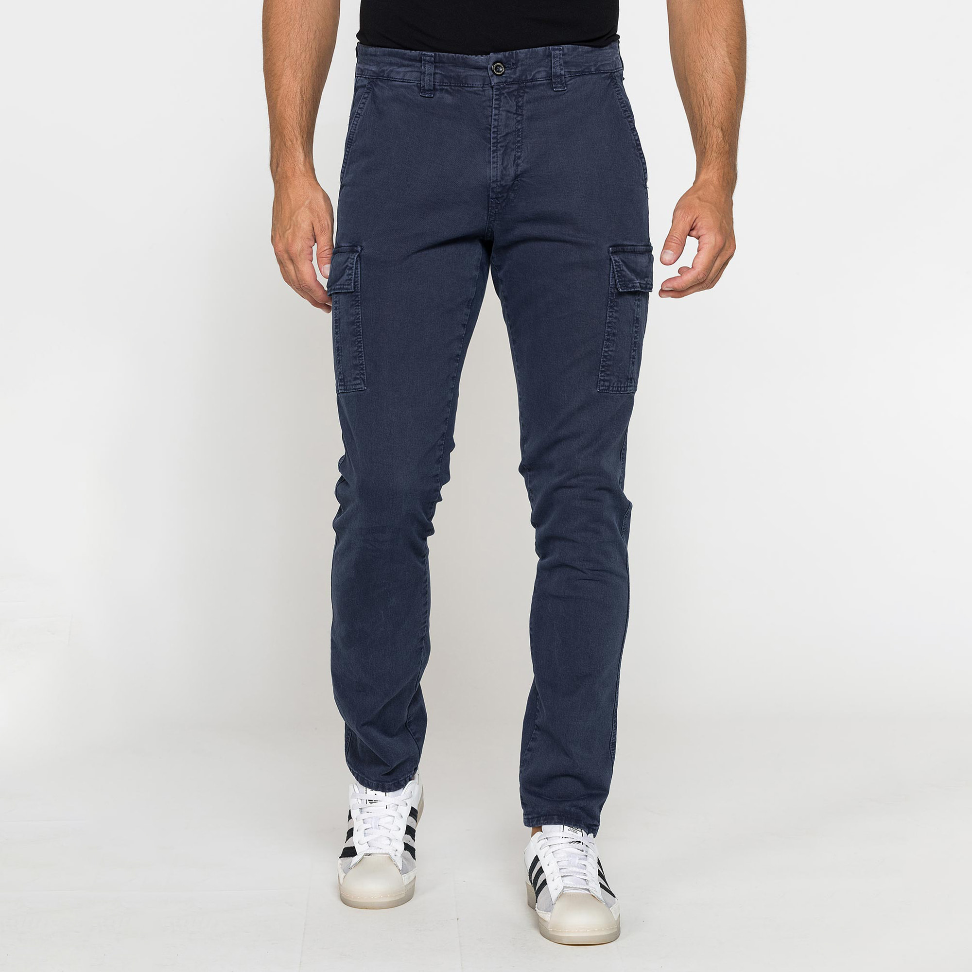 CARGO MOD. 619 SLIM FIT IN PESANTE GABARDINA STRETCH