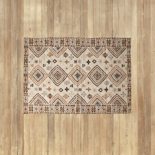 Alfombra de algodón estampado Klim: 180x120cm, 2100g