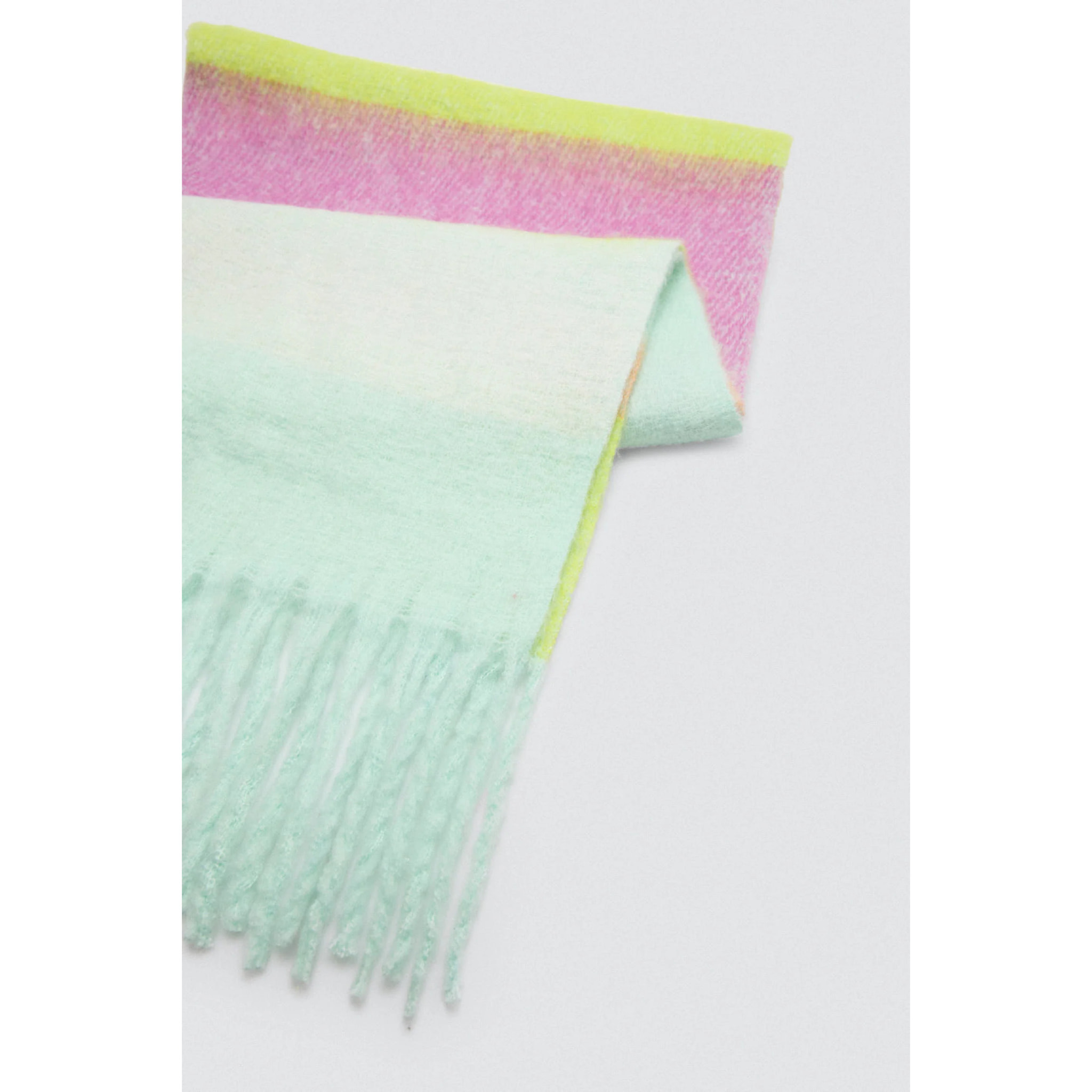 Sciarpa a righe colorate