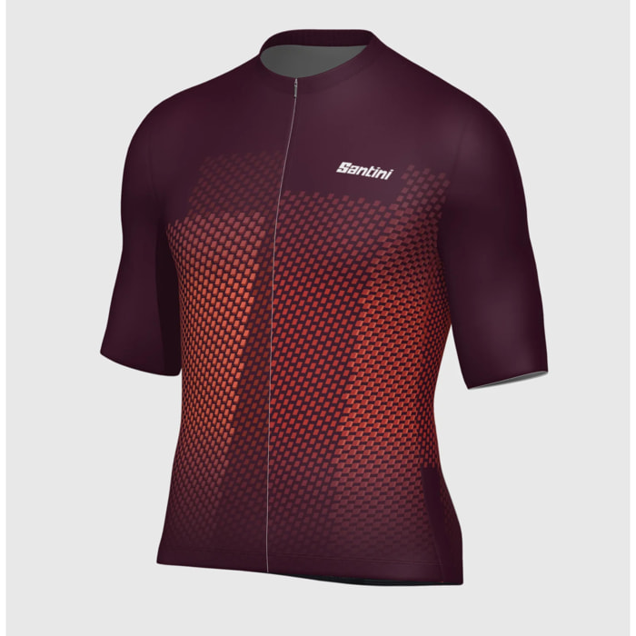 Ping Short Sleeve Jersey - Bourgogne - Bourgogne