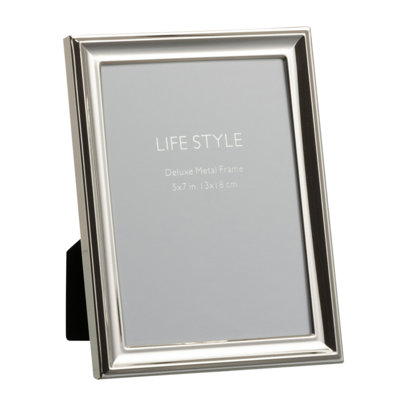 J-Line cadre photo Classique - métal – argent – medium – 2 pièces