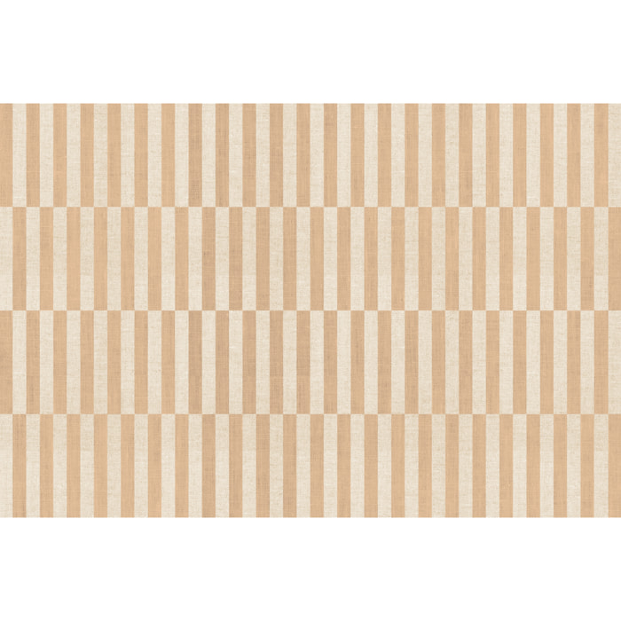 Alfombra de vinilo Dynamic Beige 160x240 cm -PVC antideslizante, vinilica para cocina o salón, lavable, estilo abstracto