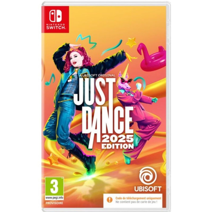 Jeu Switch UBISOFT Just Dance 2025