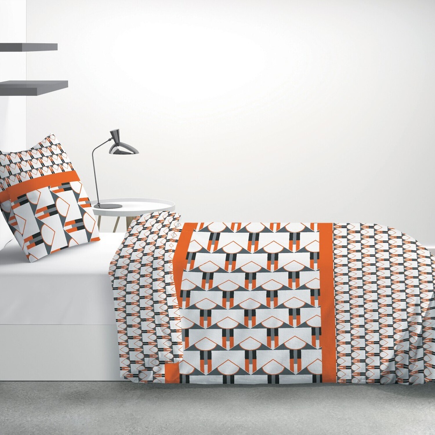 Parure Housse De Couette 2pcs 100%microfibre 60gsm Arrow